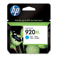 HP 920XL tintapatron cián