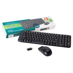 Logitech MK220 vezeték nélküli magyar billentyűzet + egér fekete Logitech MK220 vezeték nélküli magyar billentyűzet + egér fekete