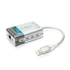 D-Link DUB-E100 10/100Mbp/s USB2.0 A RJ45 hálózati adapter