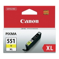 Canon CLI-551XL Y patron Sárga