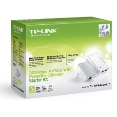 TP-Link TL-WPA4220 500+300Mb/s AC (220-240V) Wi-Fi powerline range extender KIT (2db)