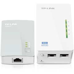 TP-Link TL-WPA4220 500+300Mb/s AC (220-240V) Wi-Fi powerline range extender KIT (2db)