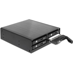 Delock HDD 2.5" SATA backplane fekete