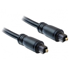 Delock Toslink -> Toslink M/M audio kábel 2m fekete