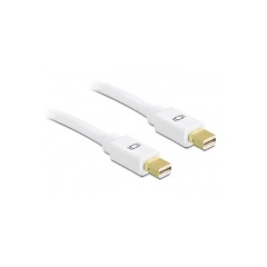 Delock Mini DisplayPort -> Mini DisplayPort M/M video kábel 1.5m fehér