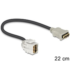 Delock HDMI F/F Keystone modul 0.22m 250°