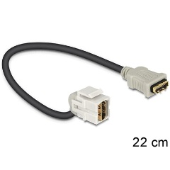 Delock HDMI F/F Keystone modul 0.22m 110°