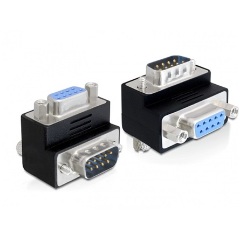 Delock VGA M/F adapter fekete 270°