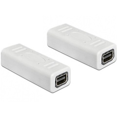 Delock Displayport mini 1.2 F/F adapter fehér