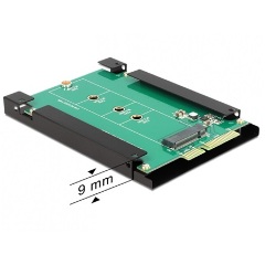 Delock M.2 NGFF -> SATA3 F/M konverter