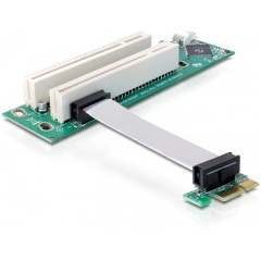 Delock PCI-E x1 -> PCI Riser card (5V, 9cm, bal)