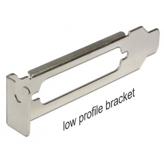 Delock Low Profile Slot hátlap SUB-D 25 csatlakozóhoz Delock Low Profile Slot hátlap SUB-D 25 csatlakozóhoz
