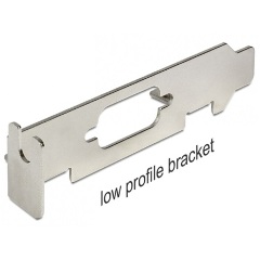Delock Low Profile Slot hátlap SUB-D 9 csatlakozóhoz