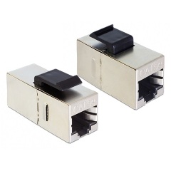 Delock RJ45 CAT5e UTP F/F Keystone modul