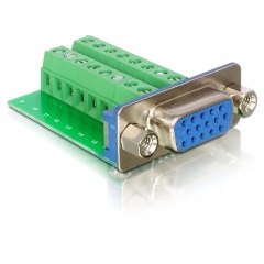 Delock VGA -> Terminal block 16pin F/F adapter