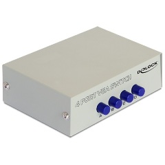 Delock 4 portos VGA switch  manuális