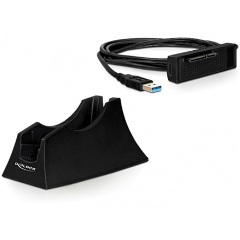 Delock 3.5" SATA USB3.0 dokkoló backup funkcióval