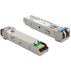 Delock 1000Base-LX 1Gb/s SFP LC Duplex Single-mode 9/125µm transceiver modul DDM