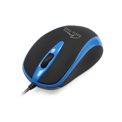 Media-Tech Plano USB optikai egér fekete-kék