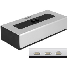 Delock 2 portos DVI switch manuális