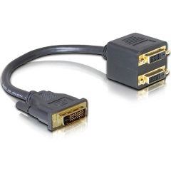 Delock DVI-D -> 2 DVI-D M/F adapter