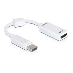 Delock Displayport -> HDMI M/F adapter fehér