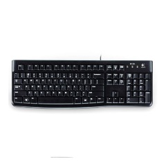 Logitech K120 USB cseppálló magyar billentyűzet fekete OEM