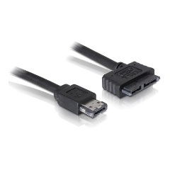 Delock eSATAp -> SATA Slimline 13pin M/F adapter 0.5m