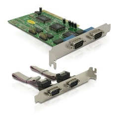 Delock PCI - 4 soros port IO vezérlő