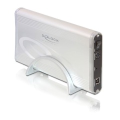 Delock 3.5" SATA USB3.0 külső ház aluminium