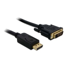 Delock Displayport -> DVI-D M/M video jelkábel 2m fekete