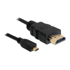 Delock HDMI 1.4 -> HDMI micro D M/M video jelkábel 3m