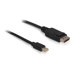 Delock Displayport mini -> Displayport M/M video jelkábel 2m fekete