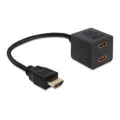 Delock HDMI 1.4 -> 2 HDMI 1.4 M/F adapter