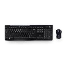 Logitech Desktop MK270 vezeték nélküli magyar billentyűzet + egér fekete