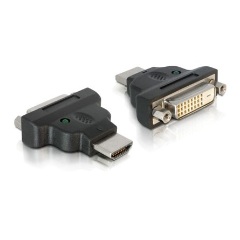 Delock HDMI -> DVI-D M/F adapter LED kijelzővel