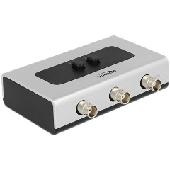 Delock 2 portos BNC switch manuális
