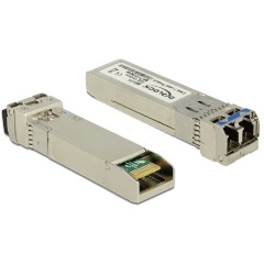 Delock 10GBase-LR 10Gb/s SFP+ LC Duplex Single-mode 9/125µm transceiver modul DDM