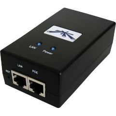 Ubiquiti POE-24-24W 100Mb/s Ethernet PoE adapter