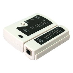 LogiLink RJ11, RJ12, RJ45 kábelteszter fehér