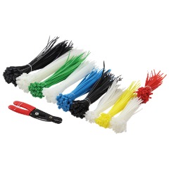 LogiLink kábelkötegelő szett színes 600db