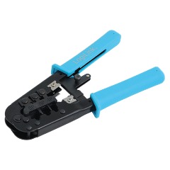 LogiLink RJ11, RJ12, RJ45 krimpelőfogó  fekete-kék