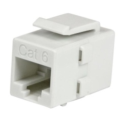 StarTech RJ45 CAT6 UTP F/F Keystone modul fehér