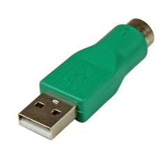 StarTech USB-A 2.0 -> PS/2 M/F adapter zöld Mouse