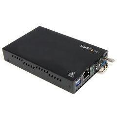 StarTech Gigabit Ethernet to LC Multi Mode Fiber Ethernet  media konverter