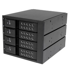 StarTech 3.5" SAS/SATA backplane fekete 4 Bay