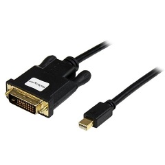 StarTech Mini DisplayPort -> DVI-D M/M aktív video kábel 0.9m fekete