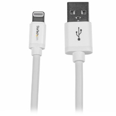 StarTech Lightning -> USB-A 2.0 M/M adatkábel fehér