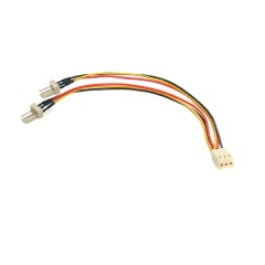 StarTech TX3 -> 2db TX3 F/M tápkábel 0.15m Fan Power