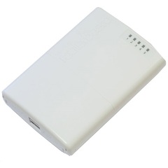 MikroTik PowerBox Outdoor 5x Ethernet port router with PoE output 6V-30V/1-2A